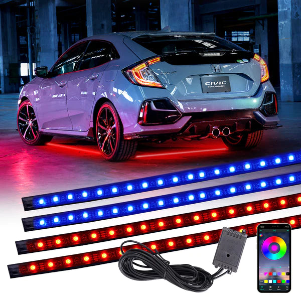 Under Car Light 60-90 Clear Rf 4pcs In A Set