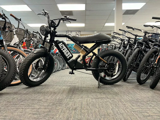 The newest member of the RigMore electric bike family, the ACTBEST Powerful Face Member, has arrived! Load capacity 360 lb, range 45-70mile, speed 28mph.Come for a test drive Experience quiet speed.2425 Broad St, Houston TX 77087