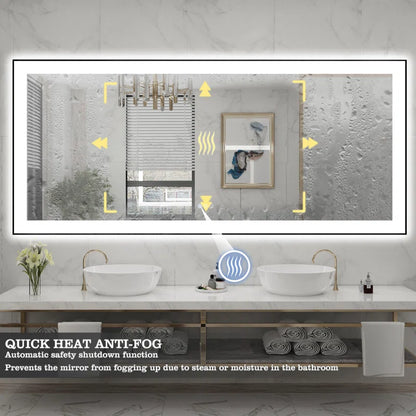 72" X 32" This Wall Mirror Is A Practical And Decorative Mirror