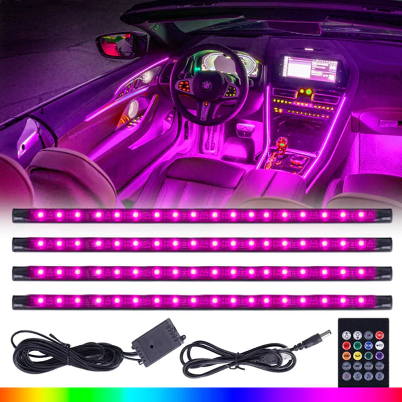 Atmosphere light -18 LED RGB-USB  plug-set color box