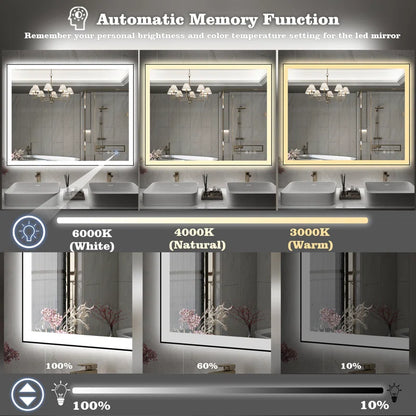 40" X 32" This Wall Mirror Is A Practical And Decorative Mirror