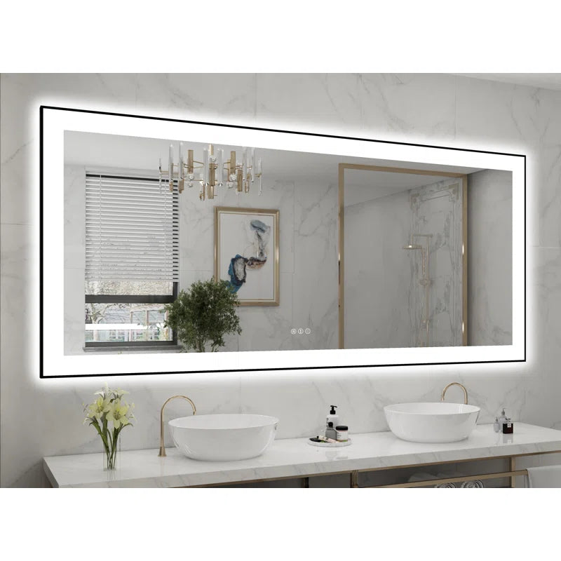 72" X 32" This Wall Mirror Is A Practical And Decorative Mirror