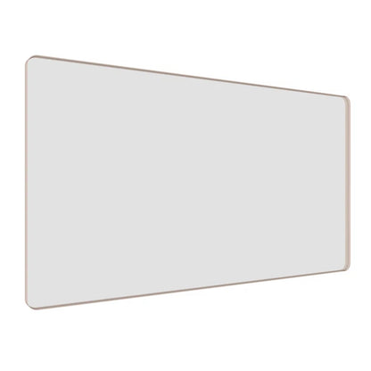 72" x 40"(Silver) Filleted Corner Wall Mounted Mirror, Bathroom Mirror, Vanity Wall Mirror With Metal Frame