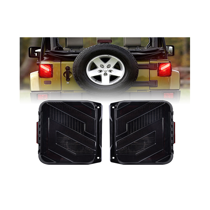 S Taillight JK Model-US Version-Smoked Black-Pair Color Box