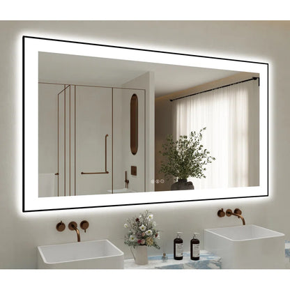 60" X 36" This wall mirror is a Practical and decorative mirror