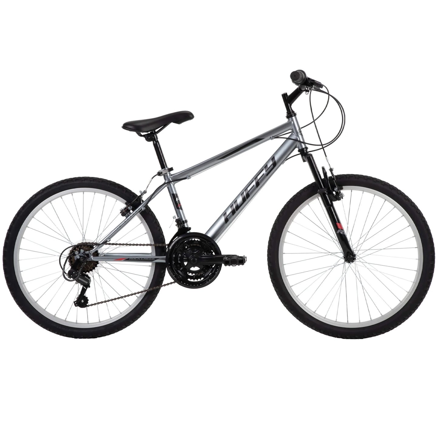 Refurbish Huffy Rock Creek Mountain Bike 24 Wheels Adult Ages 13 RigMore In Stock
