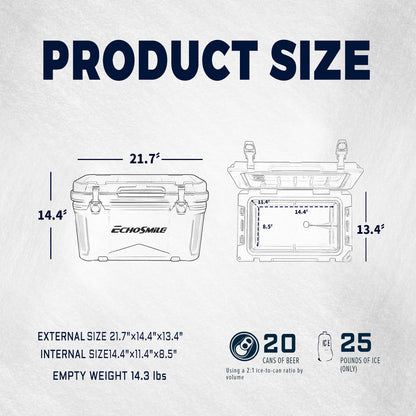 25QT New White Warming Box