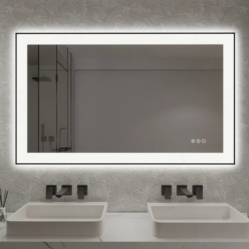 40" X 24" This wall mirror is a Practical and decorative mirror