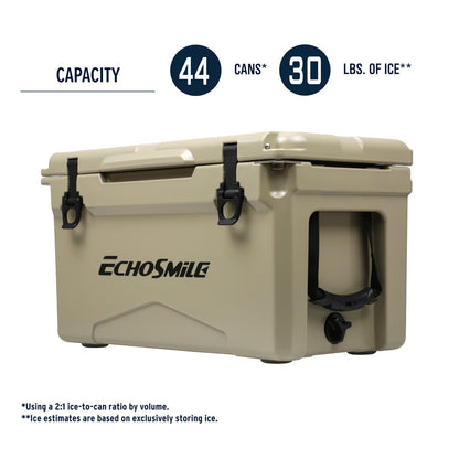 30Qt New Khaki Color Insulated Box