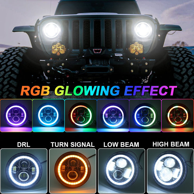 RGB Led Headlight