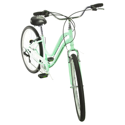 refurbish  Huffy Parkside Adult Comfort Bike, 27.5" Wheels, Ages 14+ Years, Mint Green