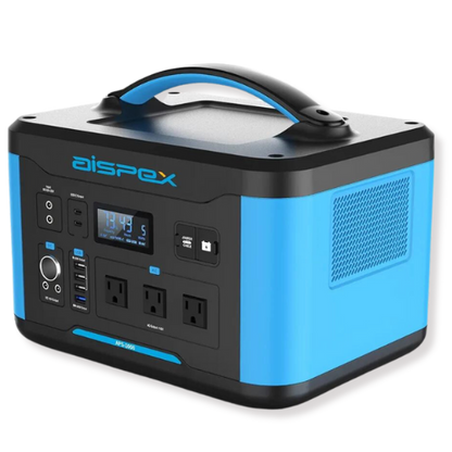 Power Play 1000W, Portable Power Station, 1280Wh Backup LiFePO4 Battery, 110V/1000W AC Outlet