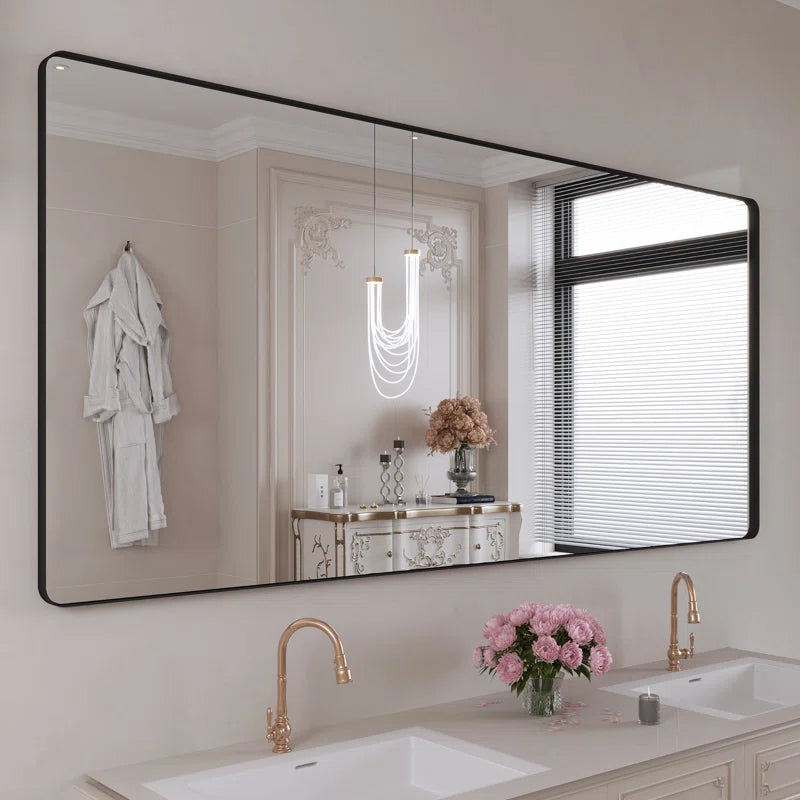 60" X 28" This Wall Mirror Is A Practical And Decorative Mirror