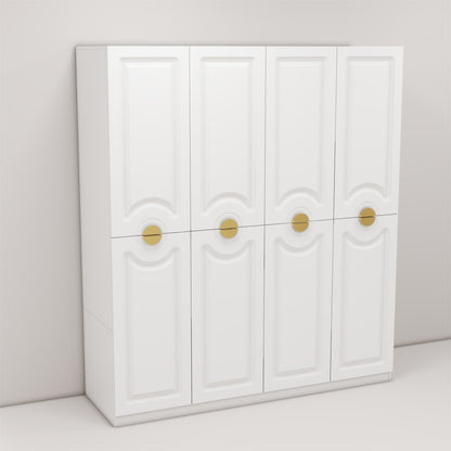 Four-door European-style closet (one 2-pack not sold separately)