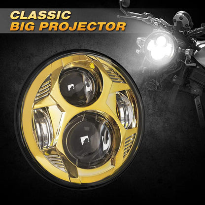 5.75 Inch Spider Light Without Aperture-Yellow-Single Black Box