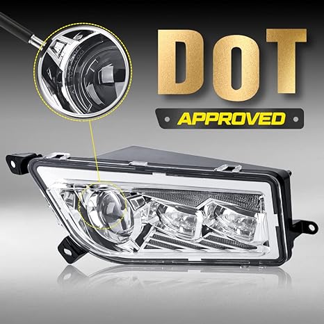 ATV Beach Lights New-Silver-White-Yellow Daytime Running Lights-Pair