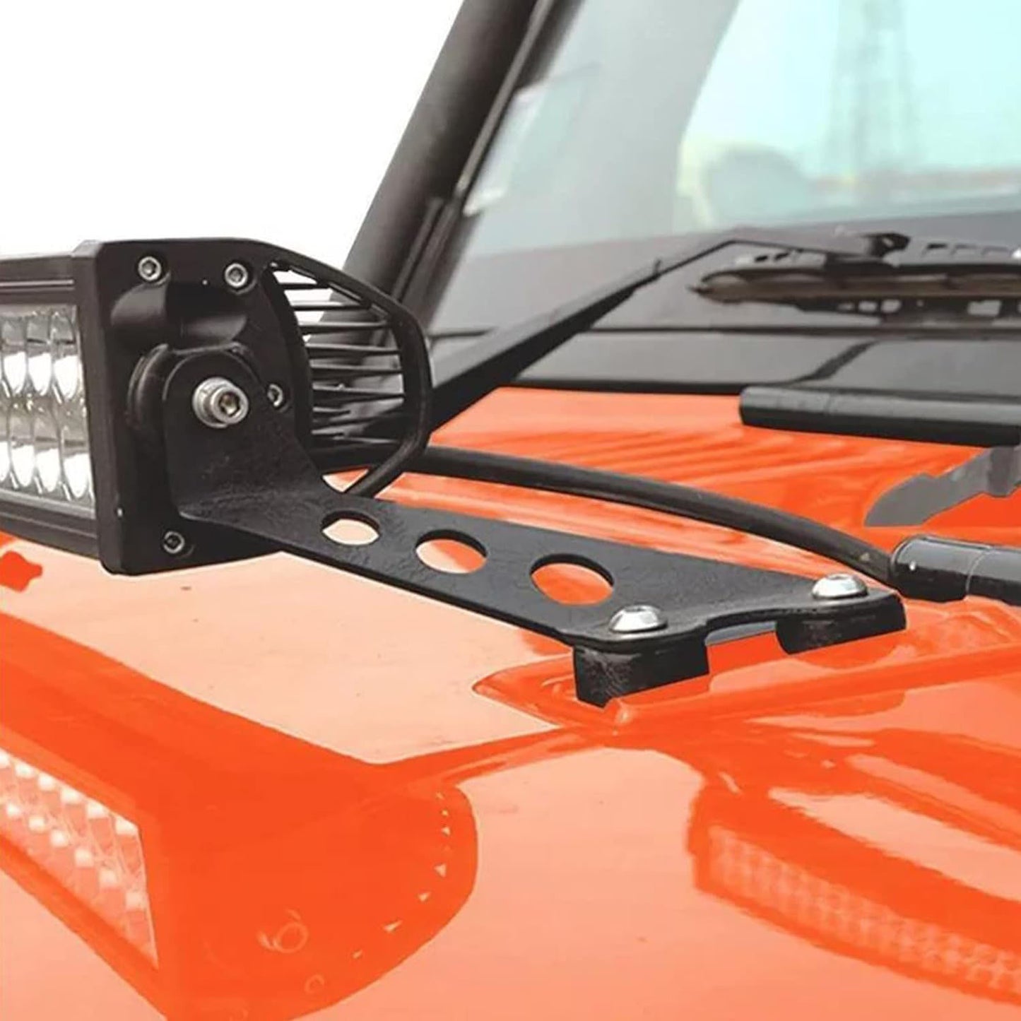 Jeep-JK-22 inch LED Light Bar Roof Bracket-Set