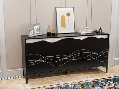 Four-door modern sideboard