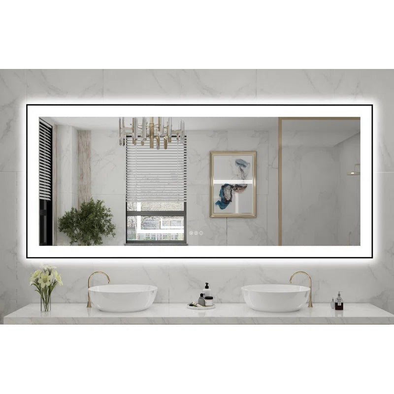 72" X 32" This Wall Mirror Is A Practical And Decorative Mirror