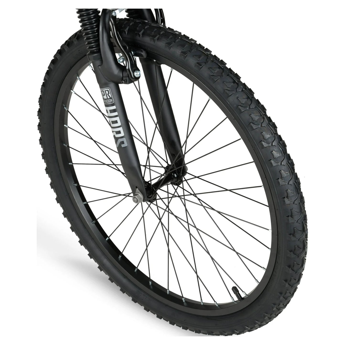 refurbish  Hyper Bicycles Havoc Mountain Bike, 24" Wheels, Youth Ages 10-14 Years Old, Black