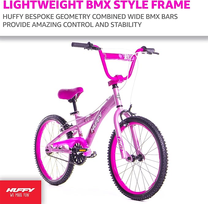 Huffy Girl Go Pink Bike, 20"