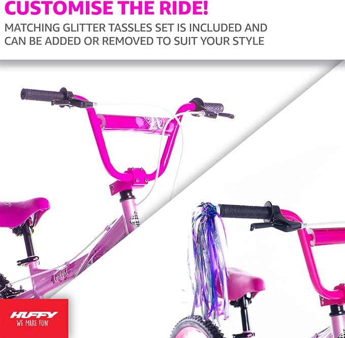 Huffy Girl Go Pink Bike, 20"