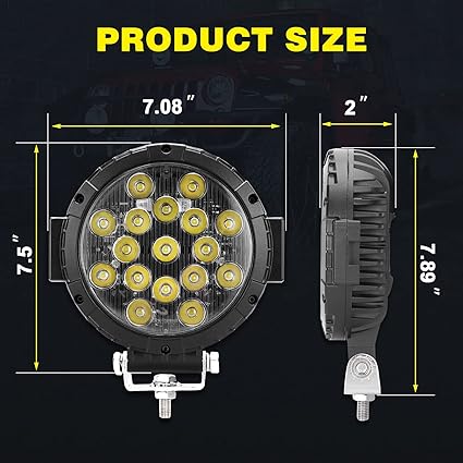 Work Light Series-85W-Black-White Box