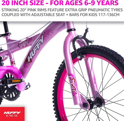 Huffy Girl Go Pink Bike, 20"