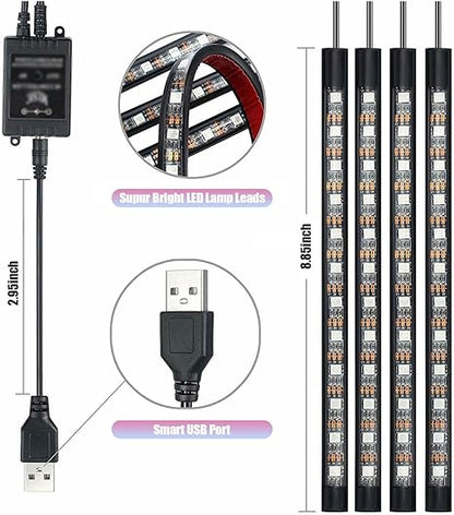 Atmosphere Light -12LED RGB-Cigarette Lighter Plug-Set Color Box