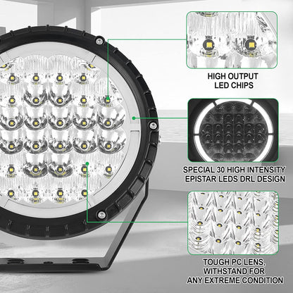 Work Light - Combo Beam - 90w With Position - Light