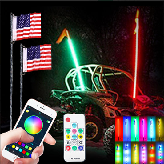 1-1  1.5M App+Control Box USA Flag Singl Pcs