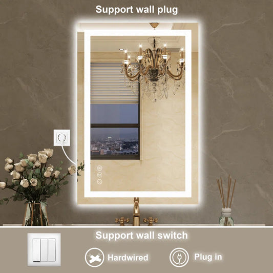 SM01-6090-02 This wall mirror is a Practical and decorative mirror