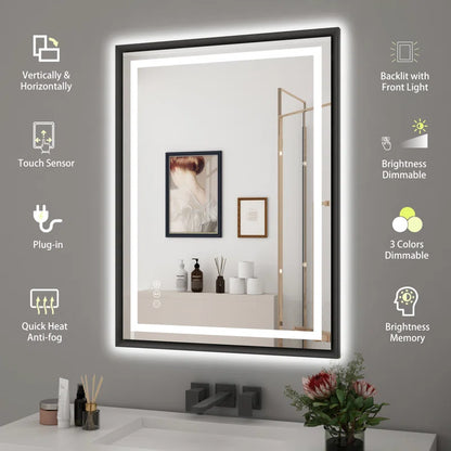 72" X 32" This Wall Mirror Is A Practical And Decorative Mirror