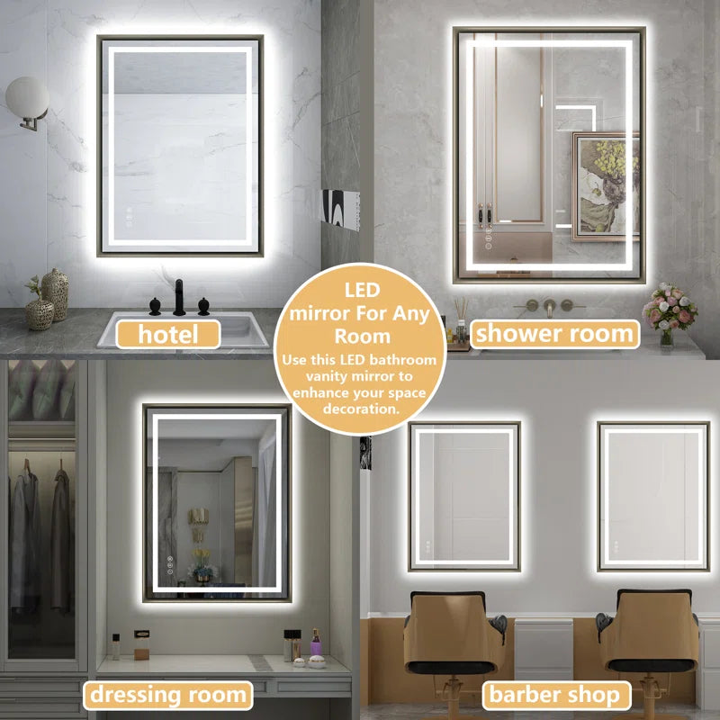 72" X 32" This Wall Mirror Is A Practical And Decorative Mirror