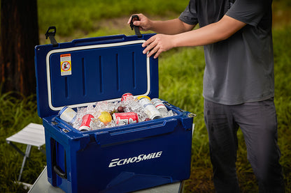 30QT New Color Dark + Navy Blue Insulated Box