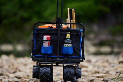 Black And Blue Colorblocked Bifold Campers