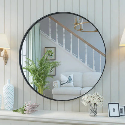 24" X 24" This Wall Mirror Is A Practical And Decorative Mirror