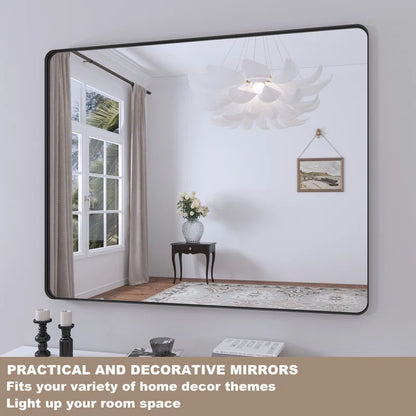 32" x 40" This wall mirror is a Practical and decorative mirror