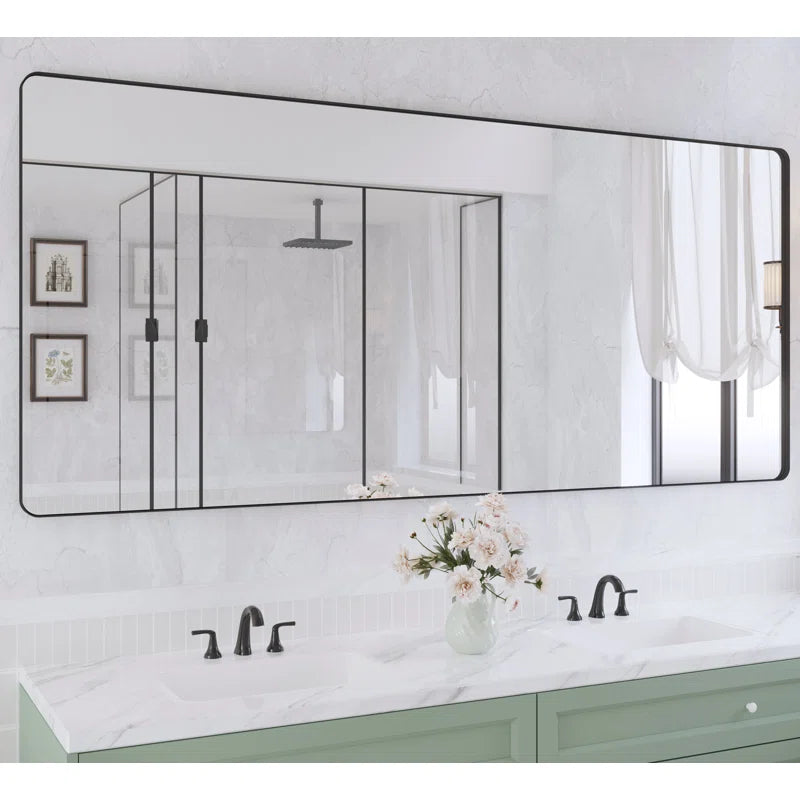 32" X 72" This Wall Mirror Is A Practical And Decorative Mirror