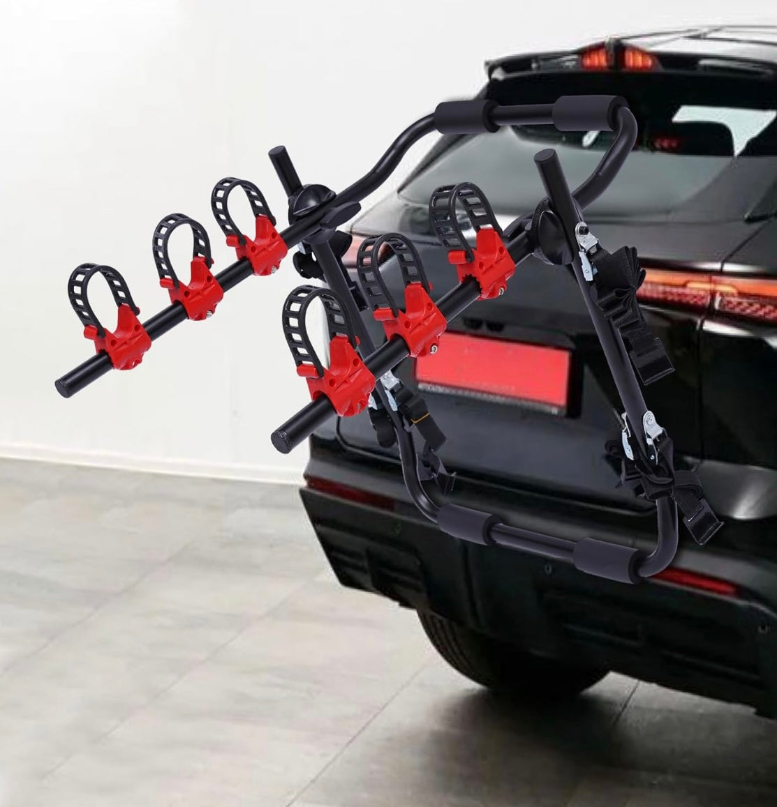 3 Bike Car Bicycle Carrier Rack Foldable 3 Bike Carrier Rack Trunk Mo RigMore In Stock