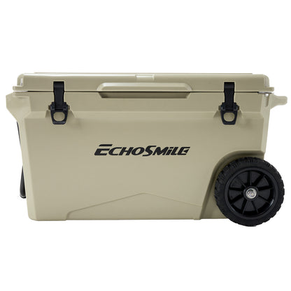 75Qt New Khaki Color Insulated Box With Wheels