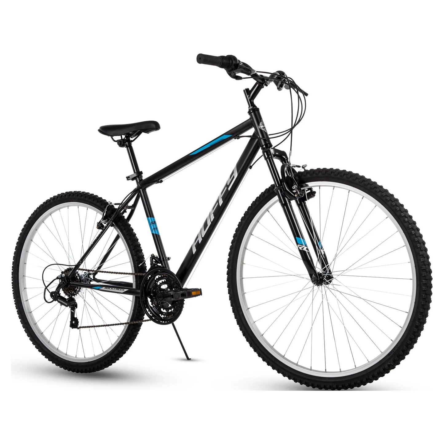 29 Huffy Rock Creek Mountain Bike 29 Wheels 18 Speeds Ages 14 Bl RigMore In Stock