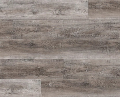 TYA-8803 Farmhouse Pecan-Tyann 6MM SPC Flooring | 7"x48" Planks, Embossed Texture, 20Mil Wear Layer, Urethane Finish, Valinge 2G Locking, 15-35 Year Warranty, 40 Lbs/Box,100% Waterproof