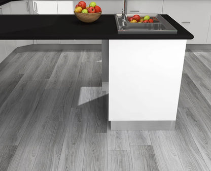 TYAS-404 Casablanca-Tyann 6MM SPC Flooring | 7"x48" Planks, Embossed Texture, 20Mil Wear Layer, Urethane Finish, Valinge 2G Locking, 15-35 Year Warranty, 40 Lbs/Box,100% Waterproof